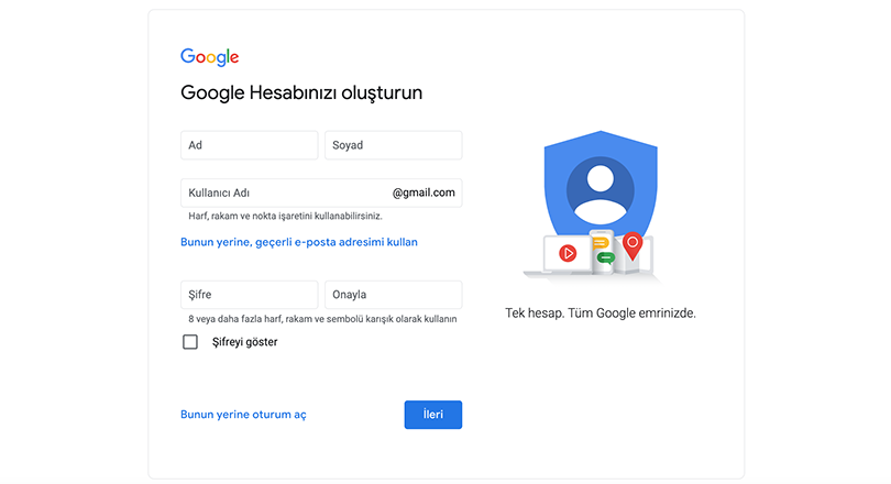 Mail Hesabı Nasıl Açılır? (Adım Adım) 7