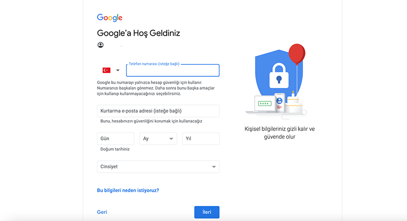 Mail Hesabı Nasıl Açılır? (Adım Adım)8