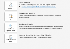 Outlook Gönderilmiş E-posta Nasıl Geri Çekilir 1