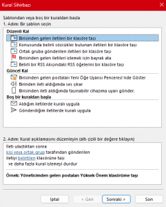 Outlook Gönderilmiş E-posta Nasıl Geri Çekilir 2