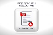 PDF Boyut Küçültme