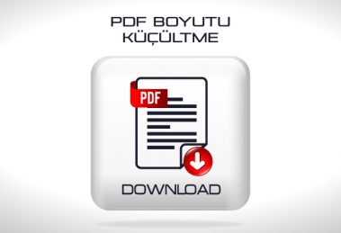 PDF Boyut Küçültme