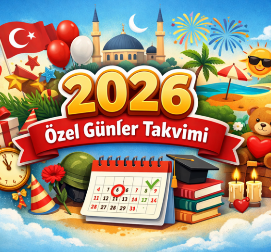 2026 Özel Günler Takvimi Resmi Tatiller, Milli ve Popüler Günler