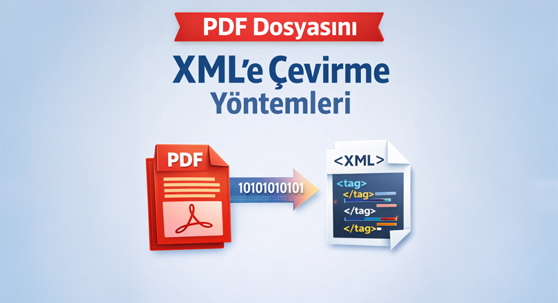 PDF Dosyasını XML'e Çevirme