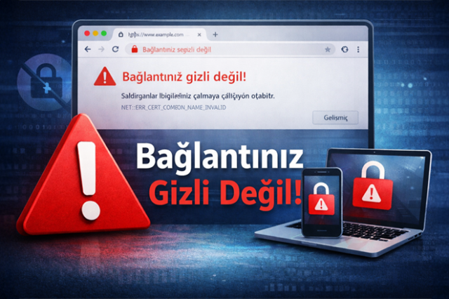 Bağlantınız Gizli Değil Hatası Nedir?