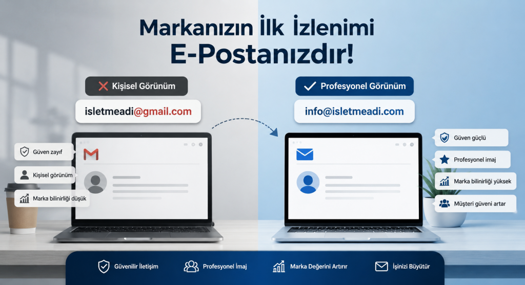 Markanız Neden @gmail Uzantılı Olmamalı