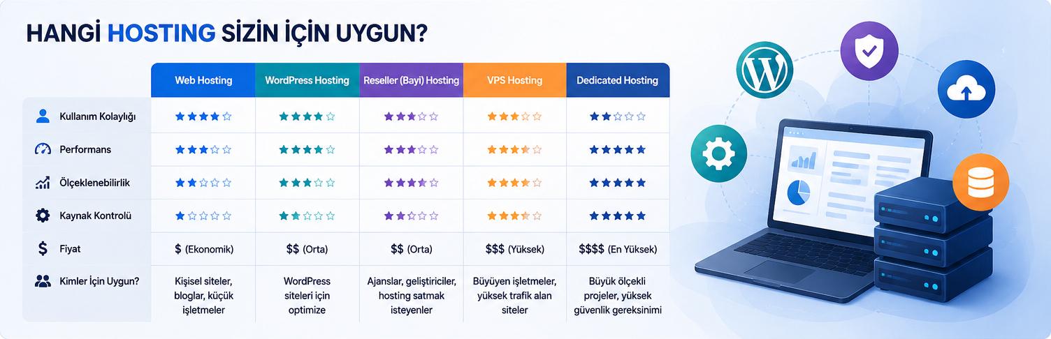 Hangi Hosting Sizin İçin Uygun