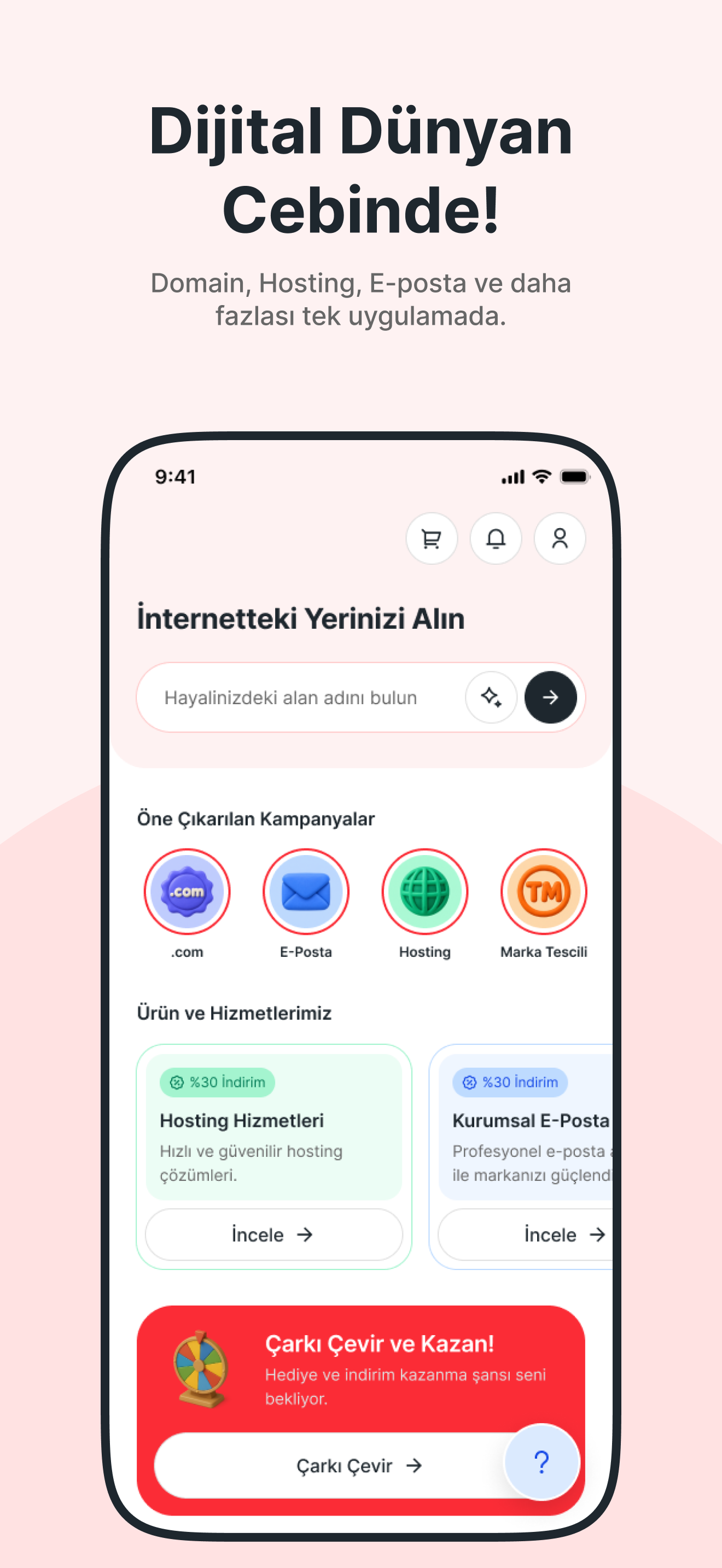 Yenilenen uygulama ana ekran�