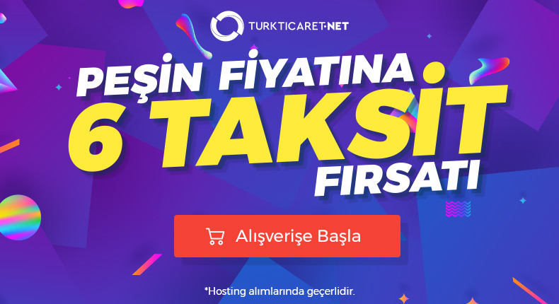 Pein Fiyatna 6 Taksit!