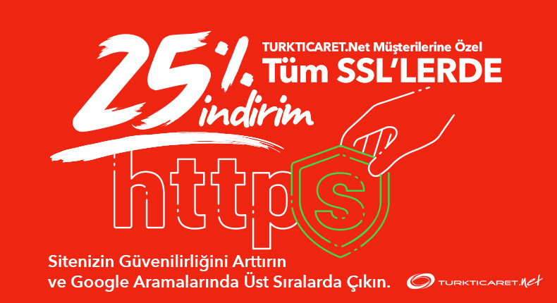 SSL %25 İndirim SSL %25 İndirim